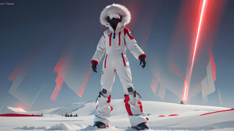 Female winter suit