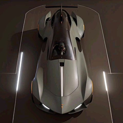 Concept derived from a clay model