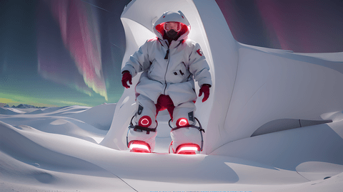 Male Canada Goose Style Arctic Snow Suit