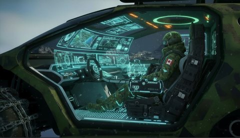 Unofficial CAF light All Terrain light vehicle concept