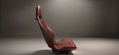 Sports car seat concept.